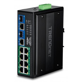 Trendnet TI-BG108 switch Gigabit Ethernet (10 100 1000) Energía sobre Ethernet (PoE) Negro