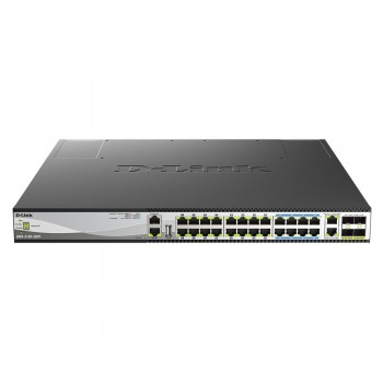 D-Link DMS-3130-30PS switch Gestionado L3 2.5G Ethernet (100 1000 2500) Energía sobre Ethernet (PoE)