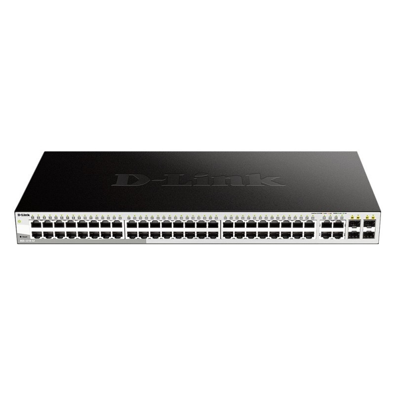 D-Link DGS-1210-52 Gestionado L2 Gigabit Ethernet (10 100 1000) 1U Negro DGS-1210-52 E