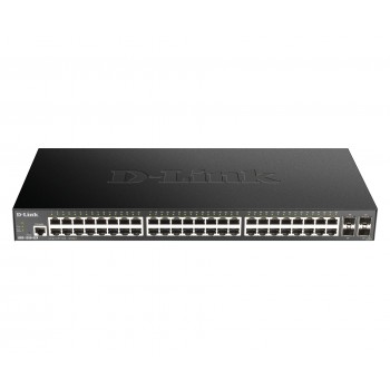 D-Link DGS-1250-52X Gestionado L3 Gigabit Ethernet (10 100 1000) Negro DGS-1250-52X E