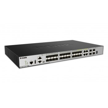 D-Link DGS-3630-28SC switch Gestionado L3 1U Negro DGS-3630-28SC SI E