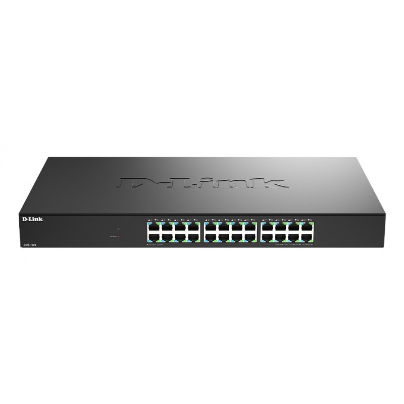 D-Link DMS-1024 No administrado 2.5G Ethernet (100 1000 2500) Negro DMS-1024 E