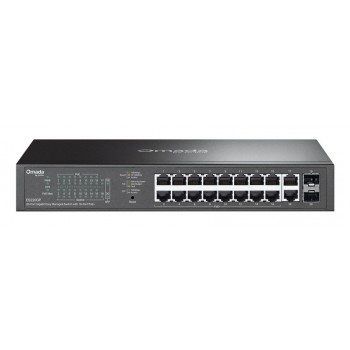 OMADA ES220GP switch Gestionado Gigabit Ethernet (10 100 1000) Energía sobre Ethernet (PoE) Negro