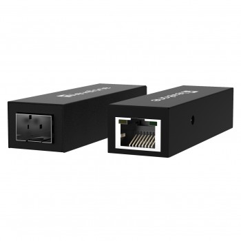 LevelOne GVT-1001 convertidor de medio 1000 Mbit s Amarillo