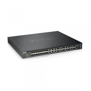 Zyxel XS3800-28 Gestionado L2+ 10G Ethernet (100 1000 10000) Negro XS3800-28-ZZ0101F