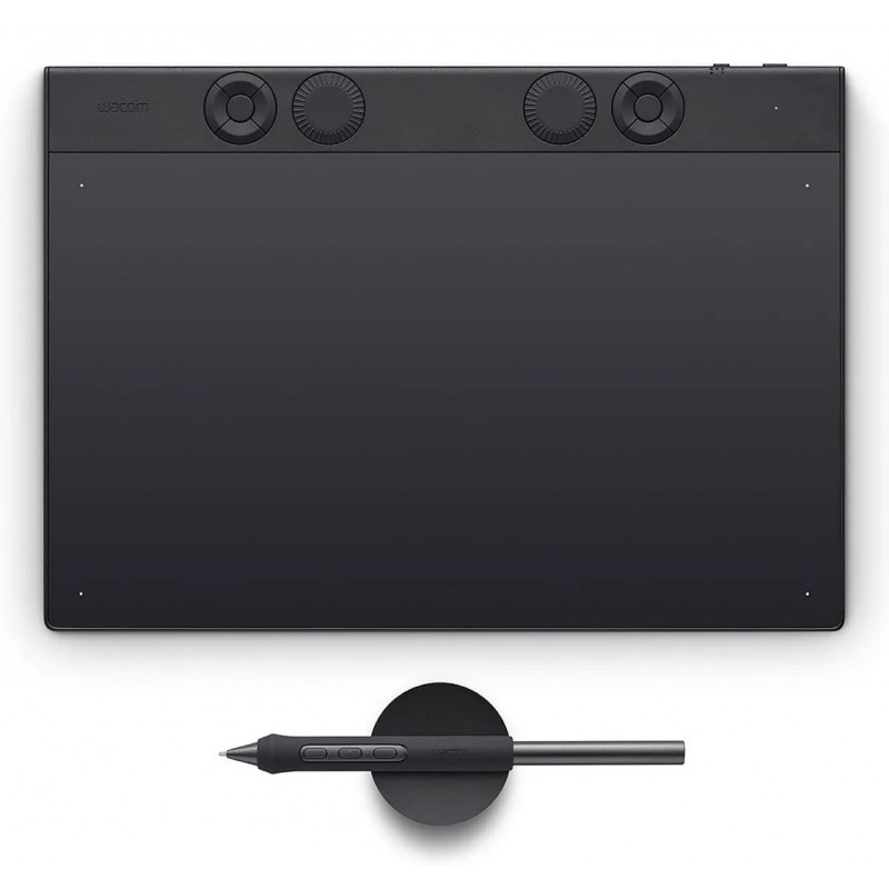 Wacom Intuos Pro Medium – 2025 tableta digitalizadora Negro 263 x 148 mm USB Bluetooth PTK670K0B