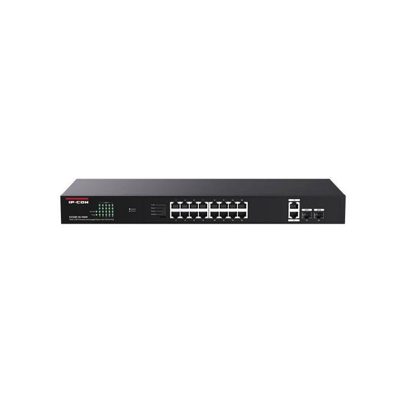 IP-COM Networks G1120P-16-150W switch No administrado Gigabit Ethernet (10 100 1000) Energía sobre E