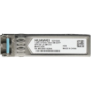 HUAWEI eKit SFP-GE-LX-SM1310 red modulo transceptor Fibra óptica 1000 Mbit s eSFP 1310 nm 02315200