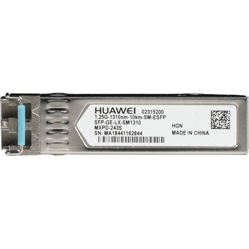 HUAWEI eKit SFP-GE-LX-SM1310 red modulo transceptor Fibra óptica 1000 Mbit s eSFP 1310 nm 02315200