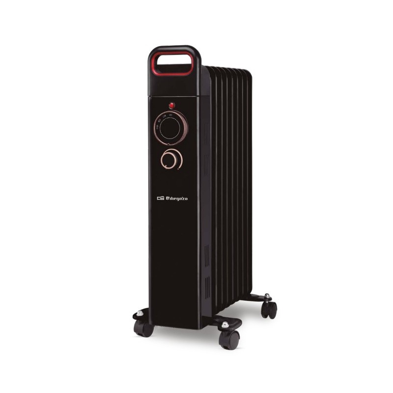 Orbegozo RU 1500 Interior Negro 1500 W Radiador de aceite eléctrico 18035