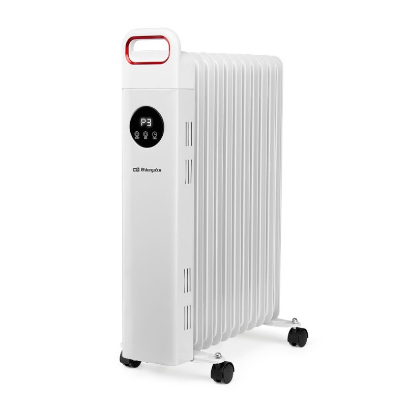 Orbegozo RAW 2500 Interior Negro, Blanco 2500 W Radiador de aceite eléctrico 18039