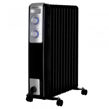 Orbegozo RN 2500 calefactor eléctrico Interior Negro 2500 W Radiador de aceite eléctrico 17446