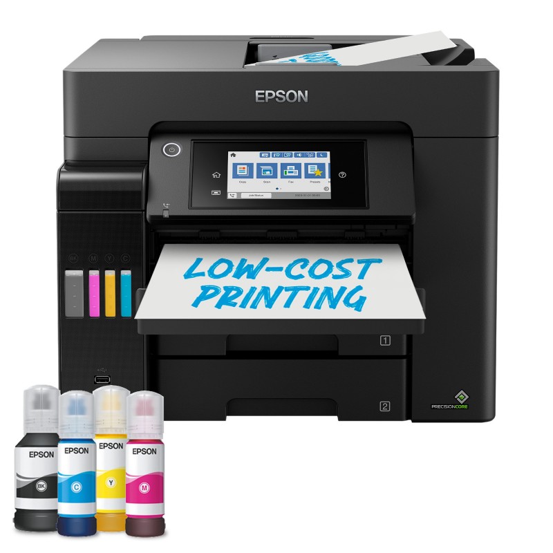 Epson EcoTank ET-5855 Inyección de tinta A4 4800 x 2400 DPI 25 ppm Wifi C11CJ29406