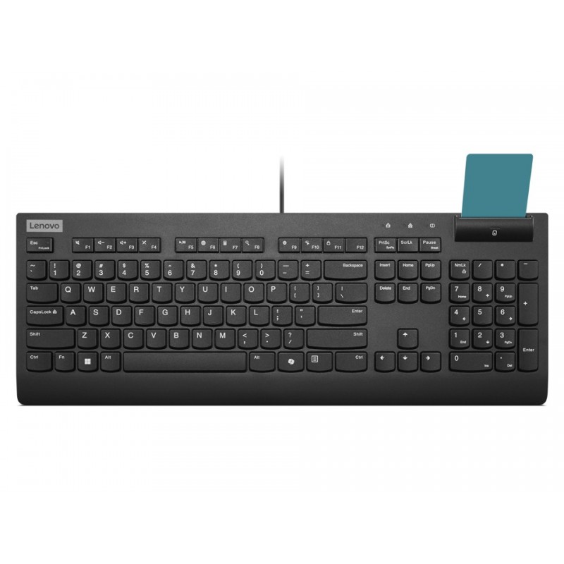 Lenovo Smartcard Wired keyboard II Español - Negro 4Y41R64707