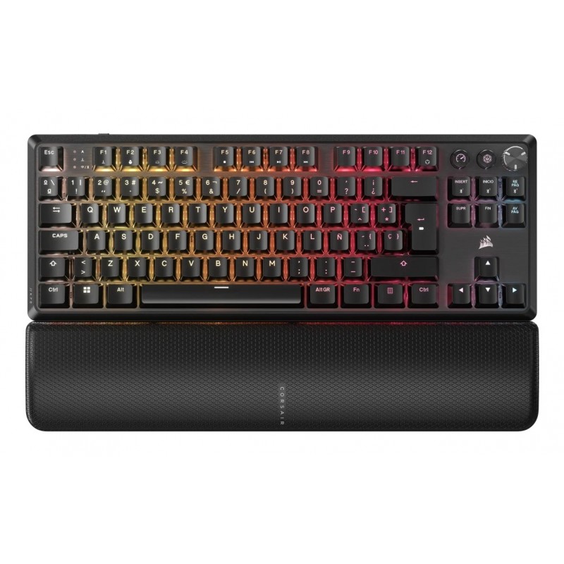 Corsair K70 CORE TKL WIRELESS RGB Español - (CORSAIR MLX Red) - Negro CH-914901E-ES