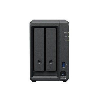 Synology DP320 servidor de almacenamiento NAS Escritorio R1600 8 GB 16 TB Negro