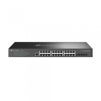 TP-Link Omada SG3428X switch Gestionado L2+ L3 Gigabit Ethernet (10 100 1000) 1U Negro SG3428X_V2