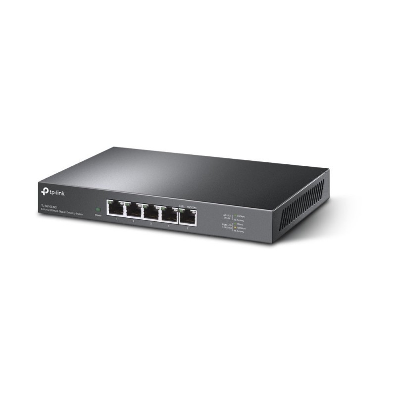 TP-Link TL-SG105-M2 switch No administrado 2.5G Ethernet (100 1000 2500) Negro TL-SG105-M2 V2