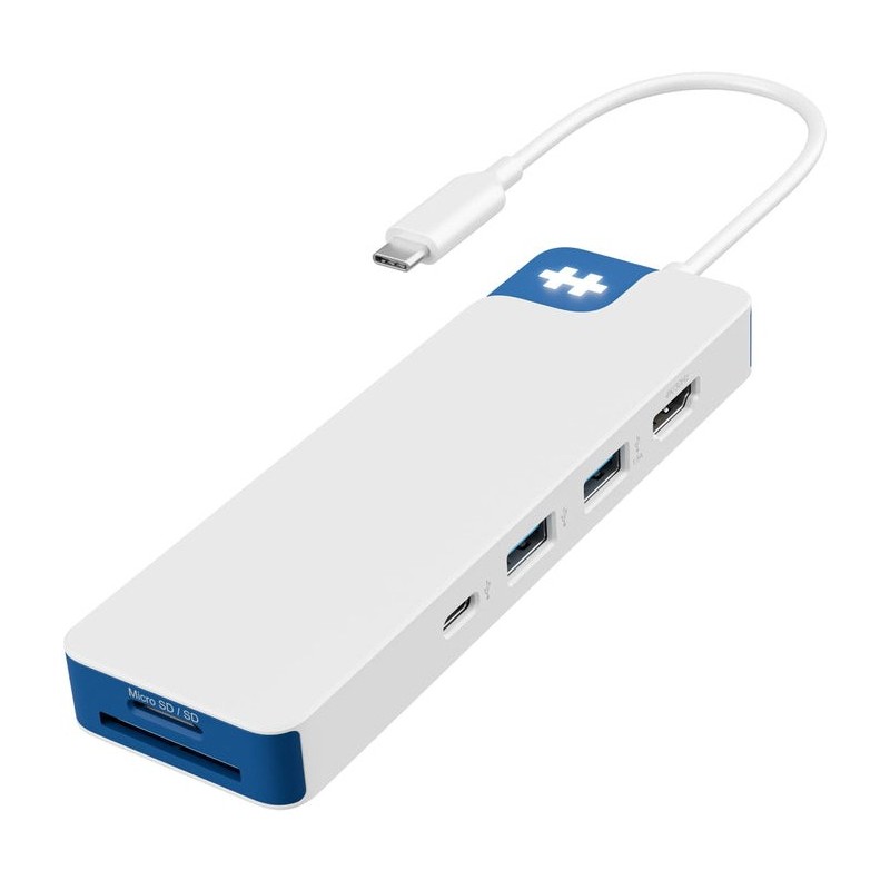 Targus HyperDrive Alámbrico Base Blanco HD4102BUGL