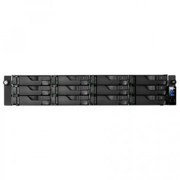 Asustor AS7112RDX NAS Bastidor (2U) Intel Xeon E E-2224 8 GB Negro AS7112RDX RAIL KIT