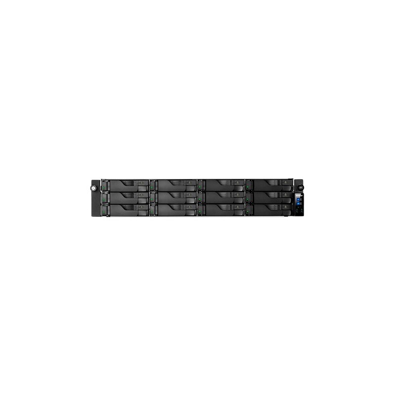 Asustor AS7112RDX NAS Bastidor (2U) Intel Xeon E E-2224 8 GB Negro AS7112RDX RAIL KIT