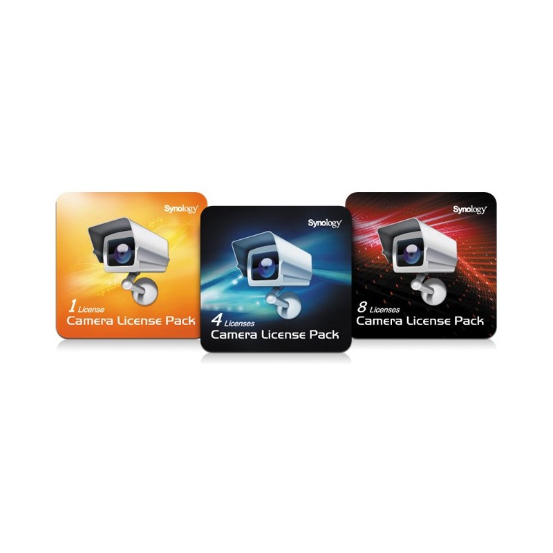 Synology 8 cam Lic Pack 8 licencia(s) DEVICE LICENSE (X 8)