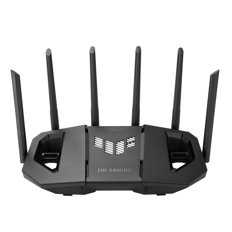 ASUS 90IG0A30-MO9C00 router inalámbrico 2.5 Gigabit Ethernet Tribanda (2.4 GHz   5 GHz   6 GHz) Negr