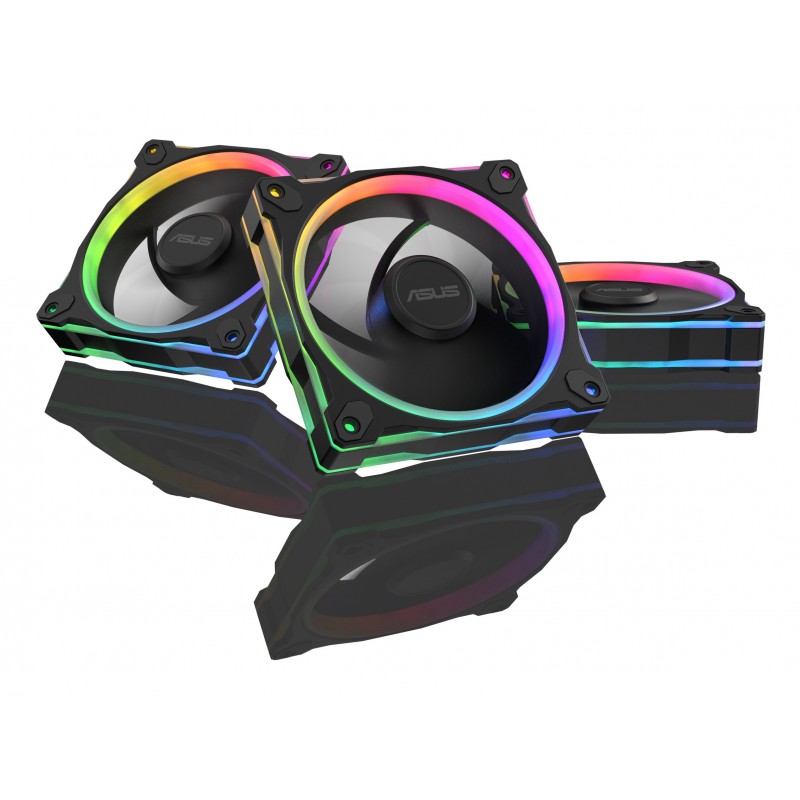 ASUS Prime MR120 Fan ARGB Black 3in1 Carcasa del ordenador Ventilador 12 cm Negro 90DA00I0-B09020
