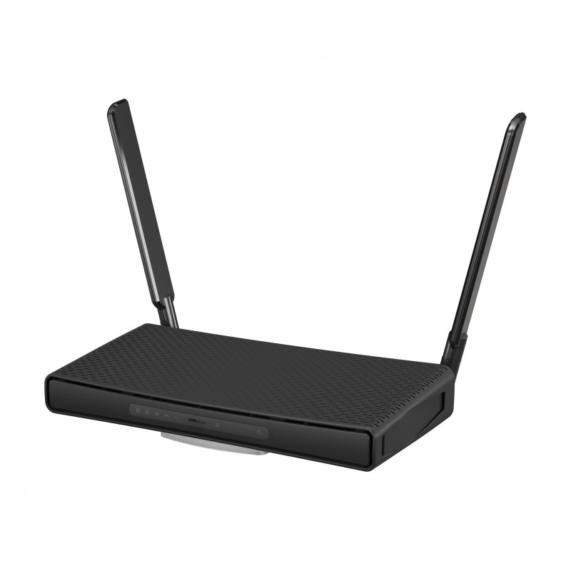Mikrotik hAP ax³ router inalámbrico Gigabit Ethernet Doble banda (2,4 GHz   5 GHz) Negro C53UIG+5HPAXD2HPAXD