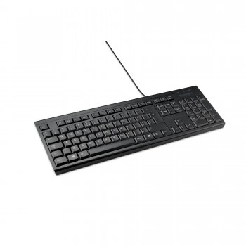 Kensington Teclado de tamaño completo con cable KB100 EQ Español - Negro K63727ES