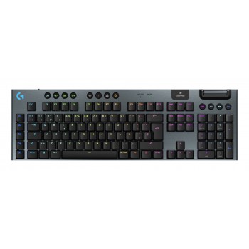 Logitech G Teclado para gaming inalámbrico de perfil bajo G9 Español - (Logitech GL Tactile) - Negro 920-012677