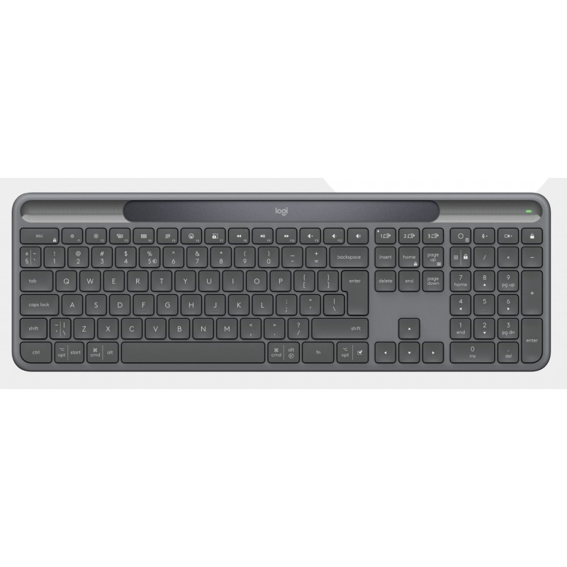 Logitech Signature Slim Solar+ K980 for Business Español - Grafito 920-013775