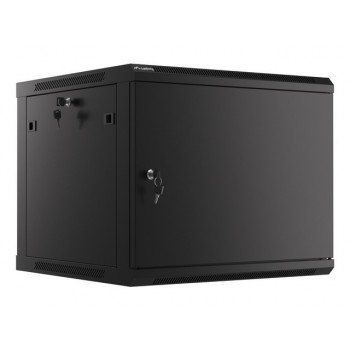 Lanberg WF01-6609-00B armario rack 9U Bastidor de pared Negro