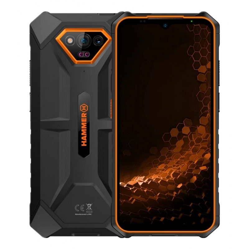 HAMMER Iron V Negro, Naranja - 6GB - 64GB - 4G TEL000847