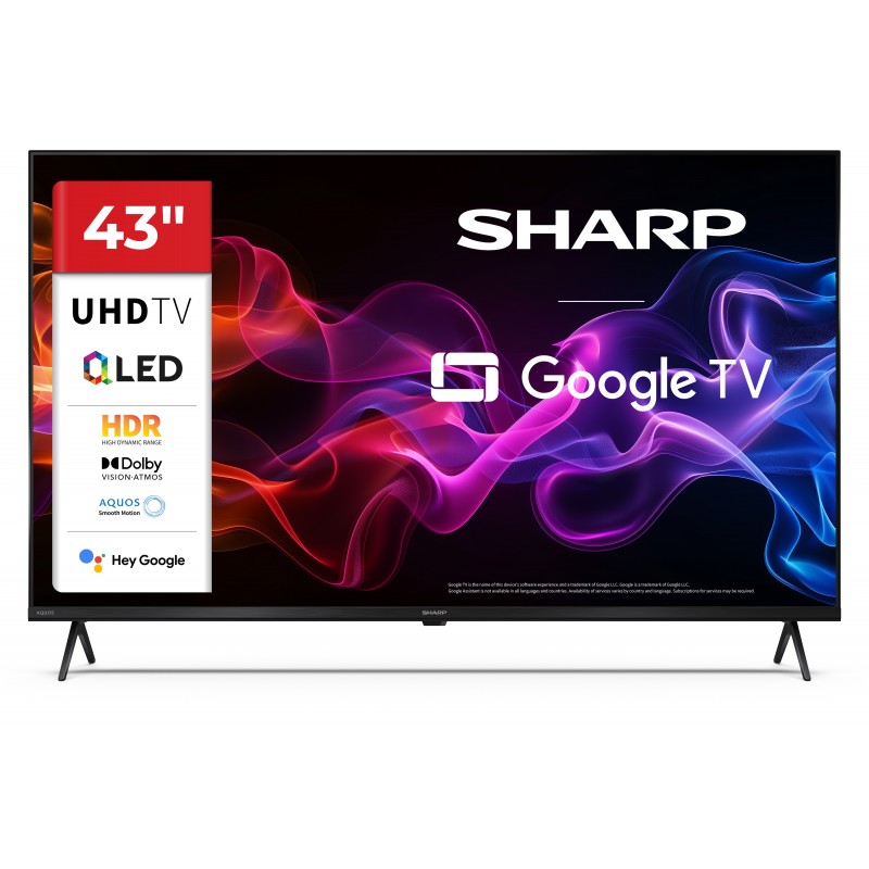 Sharp 43HP5265E - 43" - 4K Ultra HD - Negro 4T-C43HP5265EB