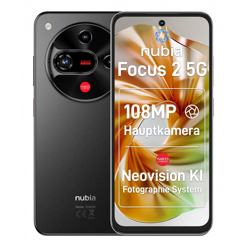 Nubia Focus 2 5G Negro - 8GB - 256GB - 5G P720F11-BK