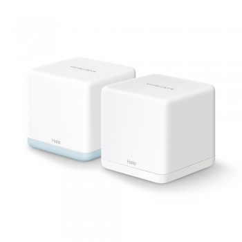 Mercusys HALO H32G (2-pack) Doble banda (2,4 GHz   5 GHz) Wi-Fi 5 (802.11ac) Blanco Interno HALO H32G(2-PACK)