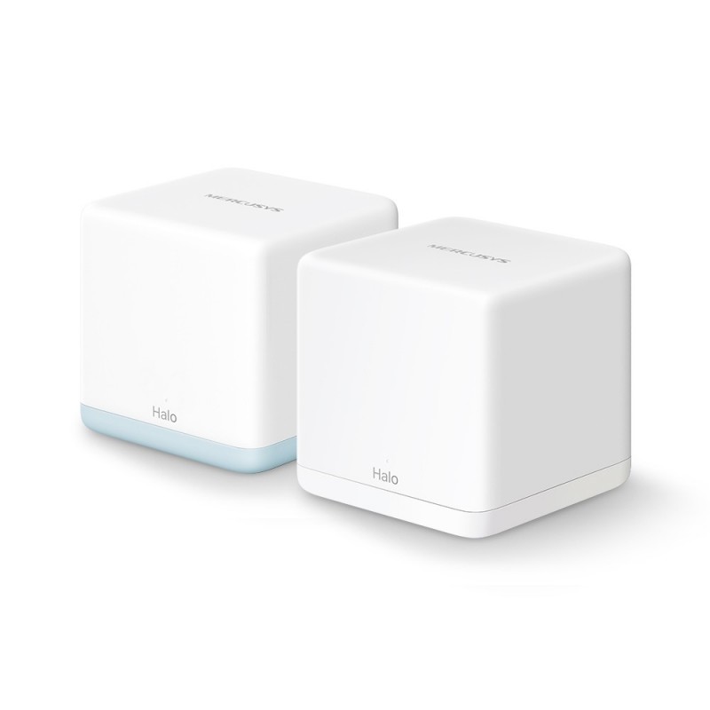 Mercusys HALO H32G (2-pack) Doble banda (2,4 GHz   5 GHz) Wi-Fi 5 (802.11ac) Blanco Interno HALO H32G(2-PACK)