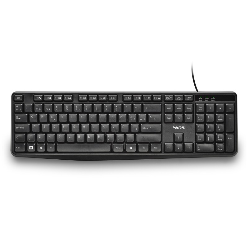 NGS FUNKY V4 (QUERTY Español - Negro FUNKYV4SPANISH