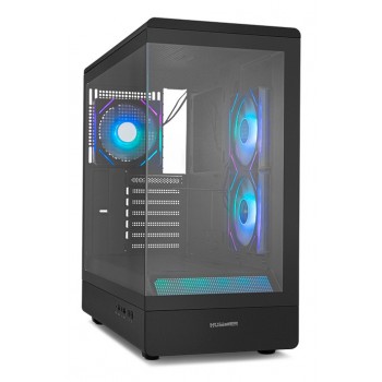 NOX Hummer NXHUMMERSIGNALBK Midi Tower Negro