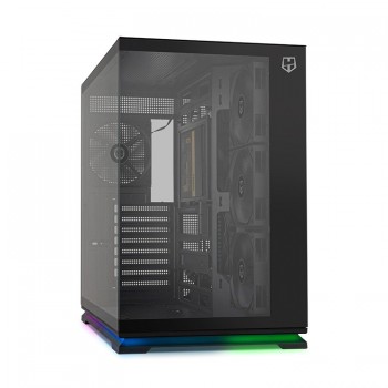 NOX Hummer GALAXY| Semitorre ATX compacta tira ARGB Negro NXHUMMERGALAXYBK