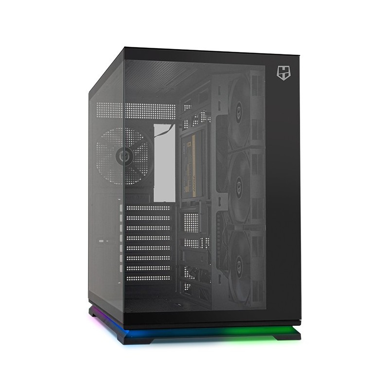 NOX Hummer GALAXY| Semitorre ATX compacta tira ARGB Negro NXHUMMERGALAXYBK