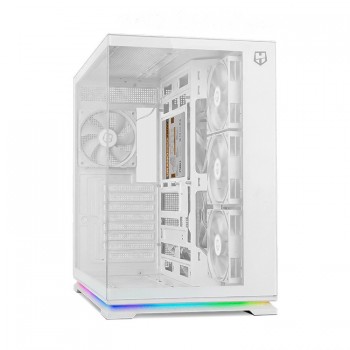 NOX Hummer GALAXY| Semitorre ATX compacta tira ARGB Blanco NXHUMMERGALAXYWH