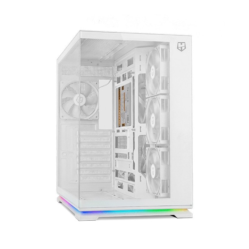NOX Hummer GALAXY| Semitorre ATX compacta tira ARGB Blanco NXHUMMERGALAXYWH