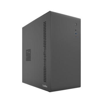CoolBox CAJA MATX M640C USB-C 3.2 GEN1 FULLMETAL BASIC500GR 500W + 1 VENT. 90MM COO-PCM640C-1
