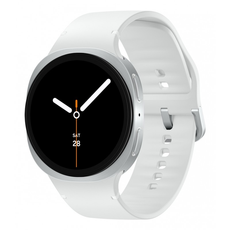 Samsung Galaxy Watch8 Bluetooth 44MM Aluminio Plata con correa color - Blanco SM-L330NZSAEUB