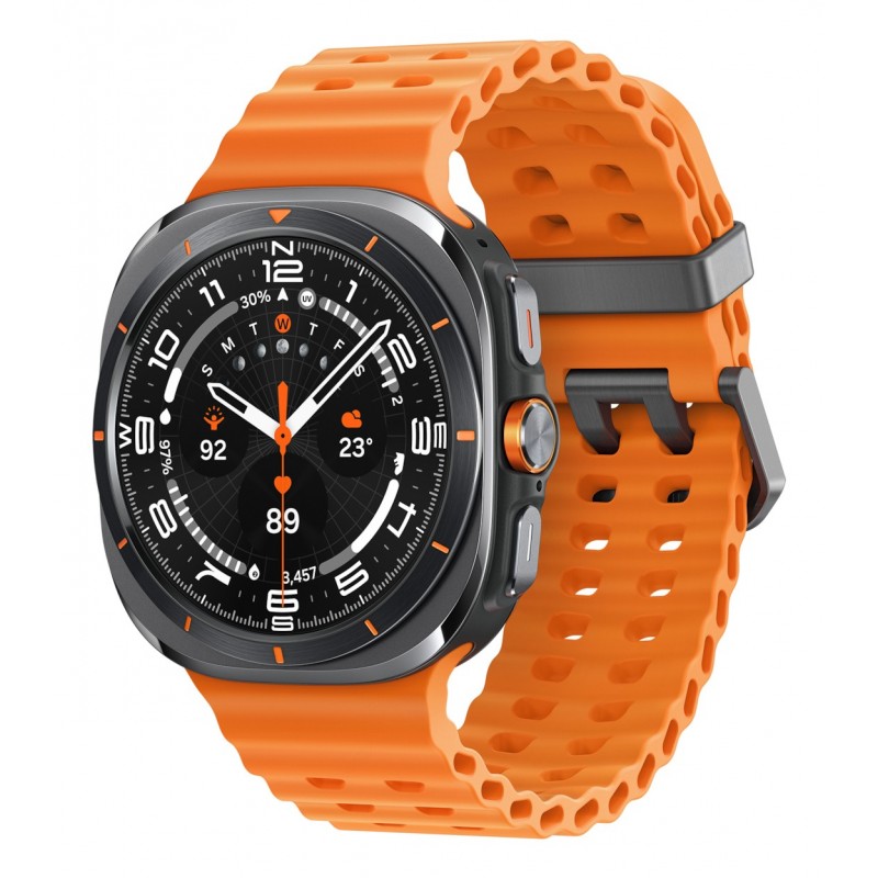 Samsung Galaxy Watch Ultra  47MM Titanio Gris con correa color Naranja - 4G SM-L705FZA2PHE