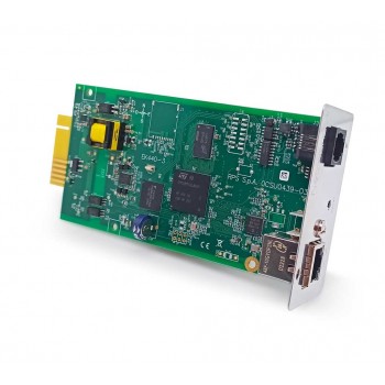 Adaptador de gestión para SAI Riello NetMan 208 - 1 x Puerto(s) de red (RJ-45) - En Serie