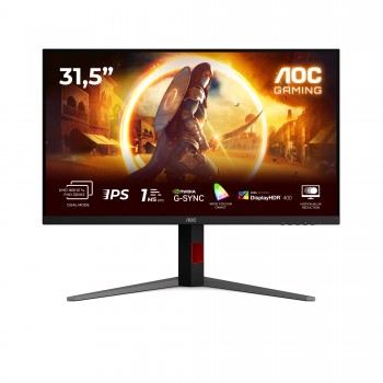 AOC G4 U32G4U - 31.5" 4K Ultra HD -  - Negro, Rojo - 320Hz