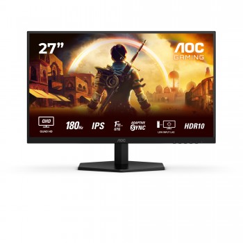 AOC G4 Q27G42XE - 27" Quad HD -  - Negro, Rojo - 180Hz
